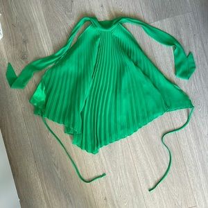 Green blouse